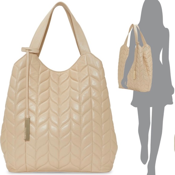Vince Camuto Kisho Leather Tote - Picture 1 of 8